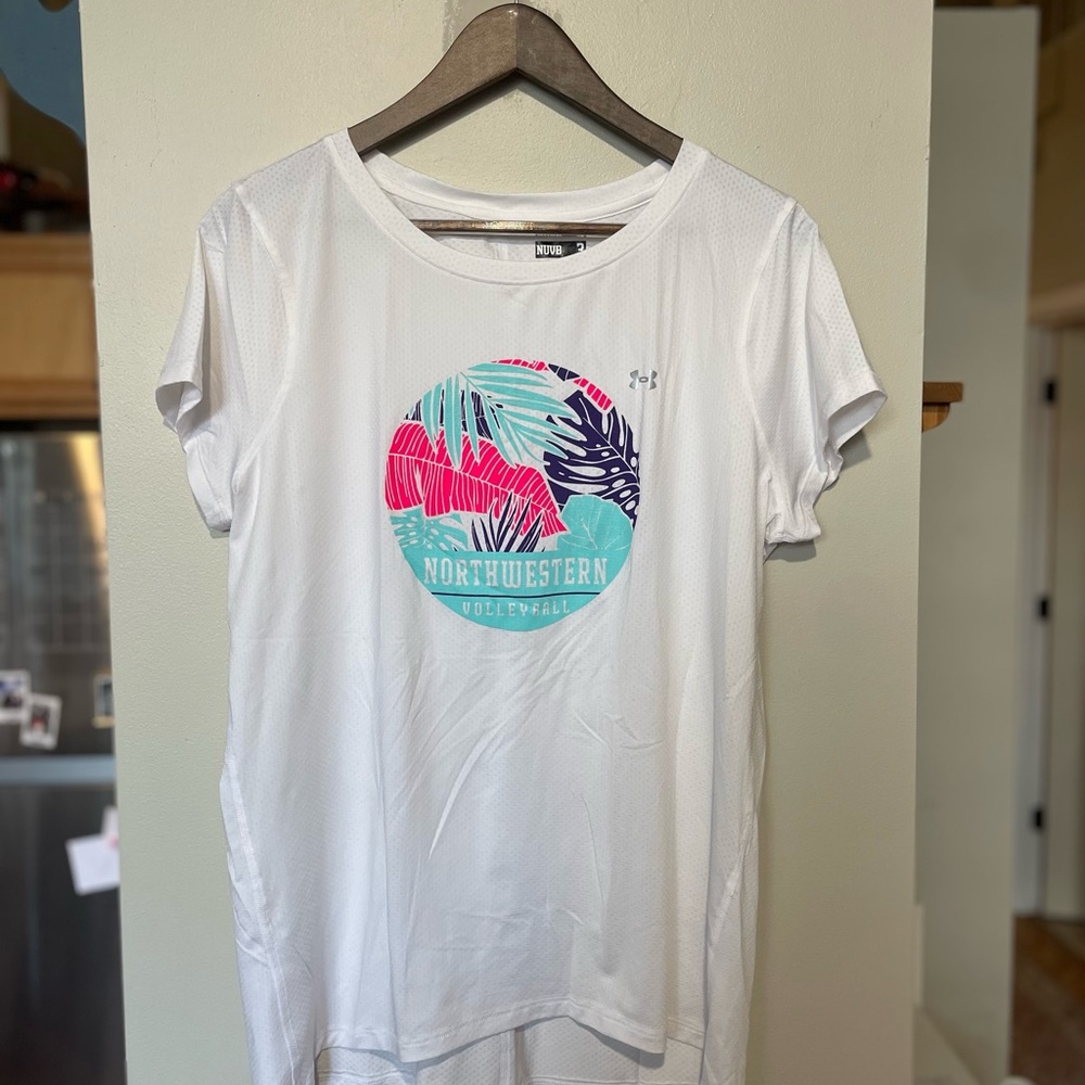 Northwestern Volleyball Hawaiian Style T-Shirt